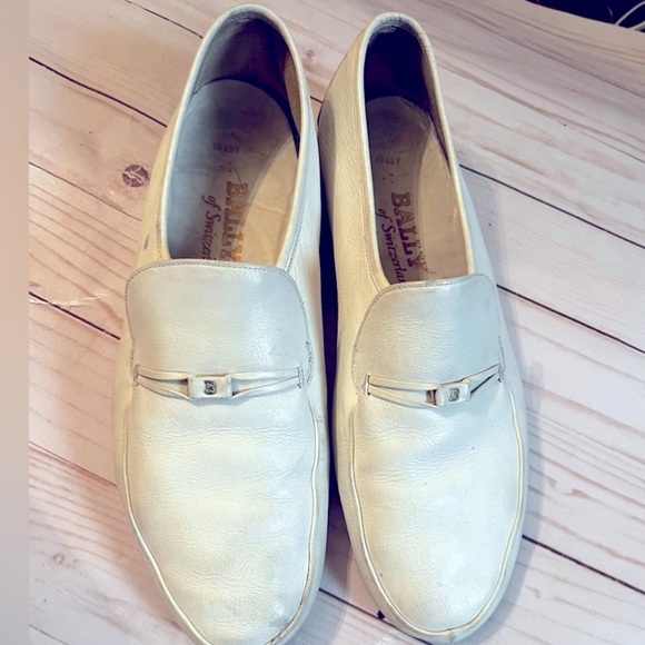 Vintage Ballys of Switzerland Bone Leather Loafers Size US 8.5E Men main image 7